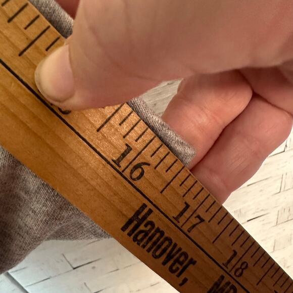 Adidas womens drawstring shorts jersey knit gray USA activewear casual plus size - Picture 10 of 12